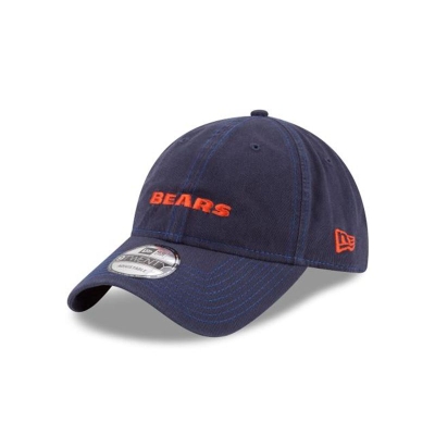 Blue Chicago Bears Hat - New Era NFL Solid Team Hit 9TWENTY Adjustable Caps USA7514906